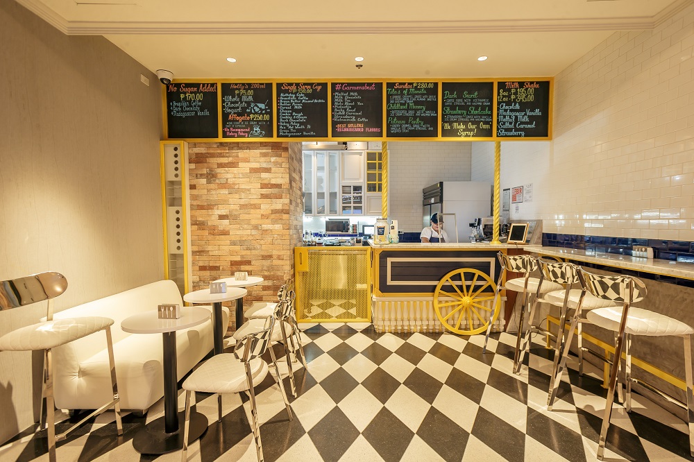 The Carmen’s Best at Power Plant Mall in Makati, Philippines, offers a new space for indulging in ice cream.