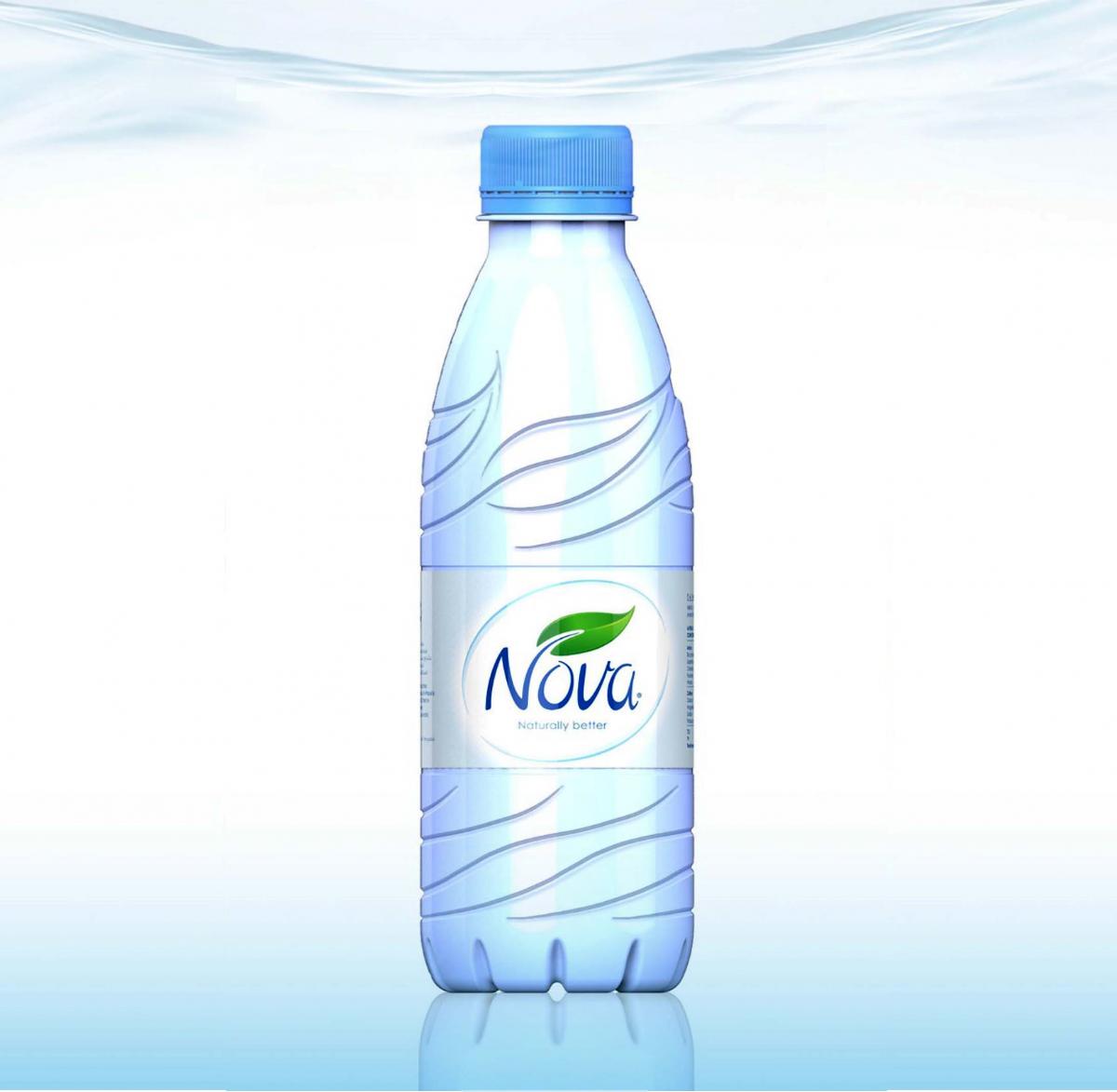 Nova brand of water in 330ml format