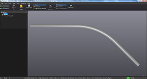 Before straightening operation