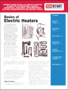 Basics of Electric Heaters
