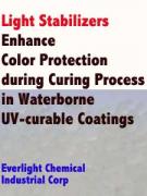 Light Stabilizers Enhance Color Protection during Curing Process in Waterborne UV-curable Coatings