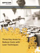 3 Key Areas to Reduce Costs with Lean Techniques