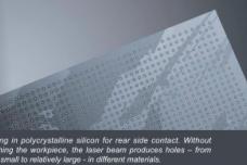 Drilling without touching the workpiece