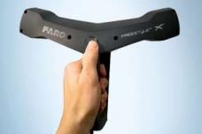 Handheld 3D laser scanner from FARO with enhanced accuracy