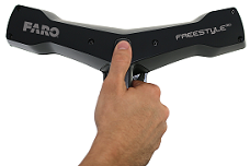 Handheld 3D laser scanner offers real-time visualization