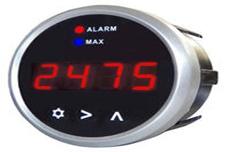 Compact digital temp gauge for industrial applications