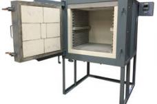 Box furnace with 1 ½ inch thick hearth plate