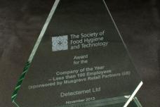 Detectamet is SOFHT 'Company of the Year'