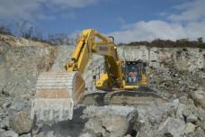 Hydraulic excavator offers auto idle shutdown function