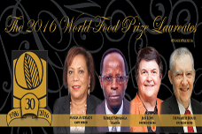 Biofortification wins 2016 World Food Prize