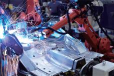 Robotic welding tips