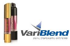 Dual dispensing pump ideal for color blending