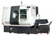 Double spindle CNC lathe