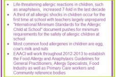 Allergies Become Epidemic<br>Food allergy sufferers double in the last 10 years