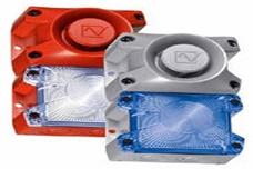 Flashing sounder for gas detection alarming