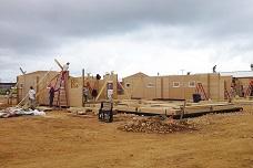 Antimicrobial wood fiber composite has medical applications