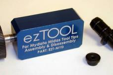 Assembly/disassembly fixture for MYDATA Midas Tool Tips