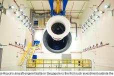 Rolls-Royce opens Singapore plant