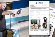 Creaform HandySCAN 3D scanner now certified by Airbus