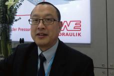 PTC / CeMAT ASIA 2013: HAWE Oil-Hydraulic VP Marketing