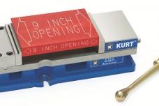 New pull-type vise has nine-inch jaw opening