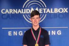 CMB Engineering apprentice wins gold at skills competition