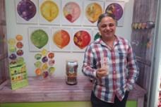 Fruit juice in a capsule