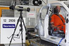 Faurecia, Creaform team measurement, positioning software