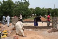 Recycled bottles as shelter in Nigeria
