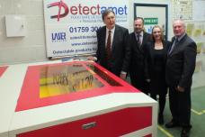 MP inaugurates Detectamet traceability equipment