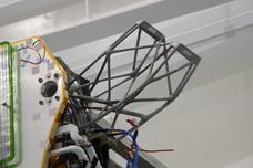 3D metal printed part for satellites