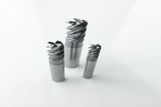 Solid-carbide end mills with smaller neck diameters
