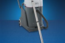 Versatile wet/dry vacuum for healthcare facilities