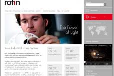 Rofin website upgraded