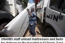 UNAMID supports hospital in East Darfur