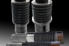 Processing copper bars using spring packs