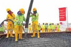 EMAL pours first concrete for Phase II potrooms