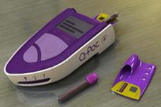 Hand-held device detects malaria