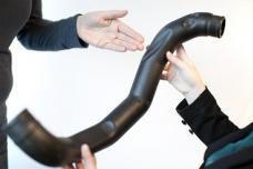 First high temperature polyamide for blow-moulded ducts