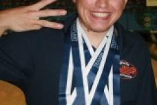 Triple transplantee scores 3 golds at Transplant Games of America