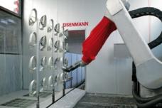 Painting plastics efficiently