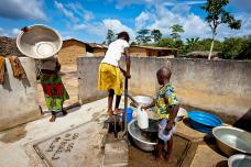 C?te d’Ivoire families get access to clean water