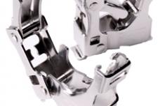 Snap-action tubing clamp