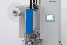 Punching/sealing machine saves material, production costs