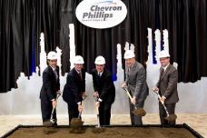 Chevron Phillips holds groundbreaking at Texas plant