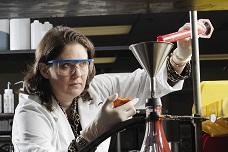 Packaging labels secured with molecular-tagged inks
