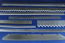 Machine knives, blades for food processing