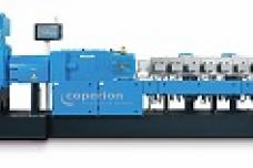 Optimised twin screw extruder