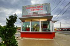 Drive-thru/walk-up concept for coffee