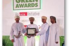 OCTAL wins Green Footprint Award at the Oman Green Awards 2012
